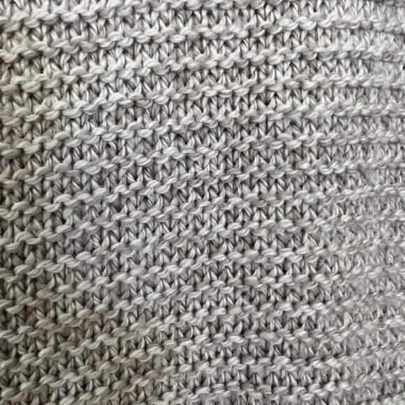 Part Two Tocca Wool Blend White Brown Oversize Long Pullover Knit Sweater Sz S - Picture 11 of 14